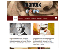 Tablet Screenshot of mantex.co.uk